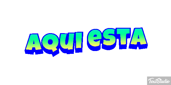 Aqui está Efeito do texto