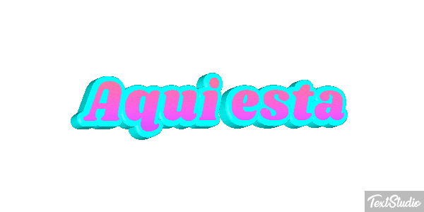 Aqui está Efeito do texto
