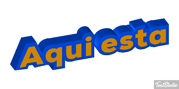 Aqui está Efeito do texto