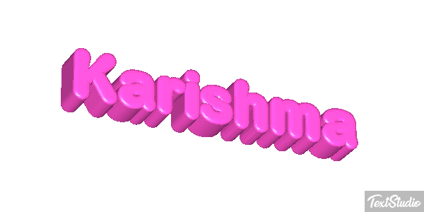 Karishma Texteffekt