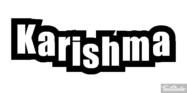 Karishma Texteffekt