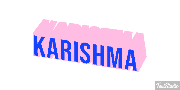 Karishma Texteffekt