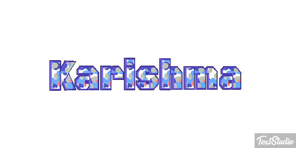 Karishma Texteffekt