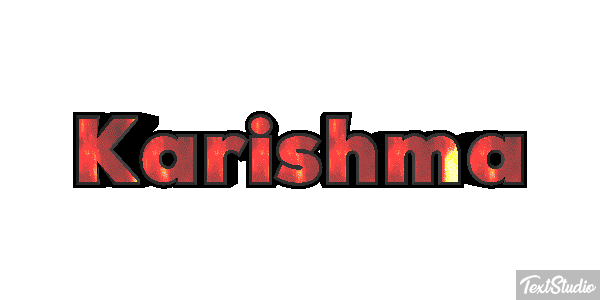 Karishma Texteffekt