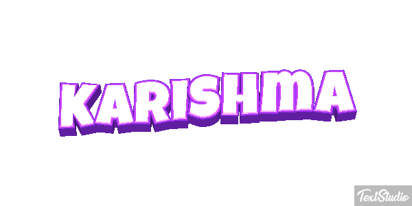 Karishma Texteffekt