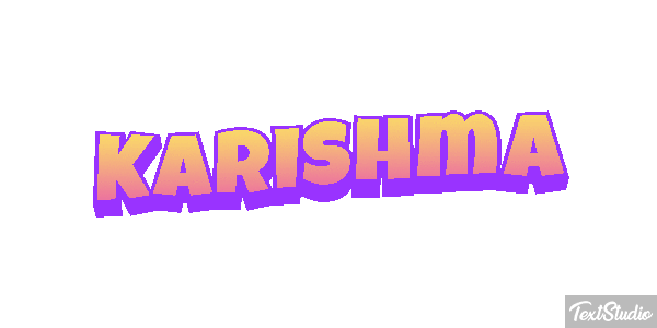 Karishma Texteffekt