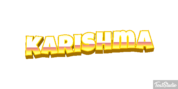 Karishma Texteffekt