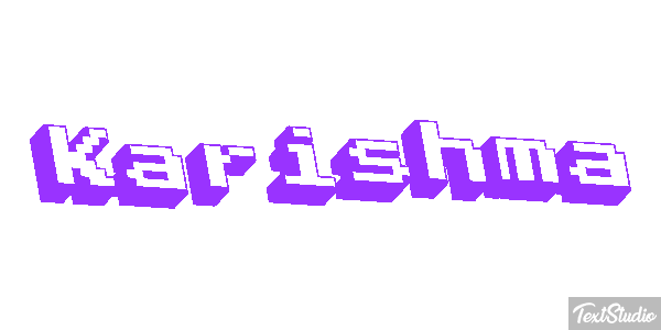 Karishma Texteffekt