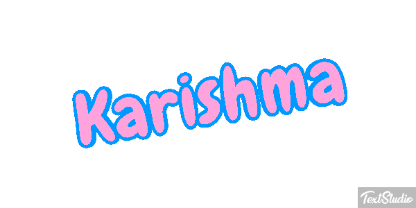 Karishma Texteffekt