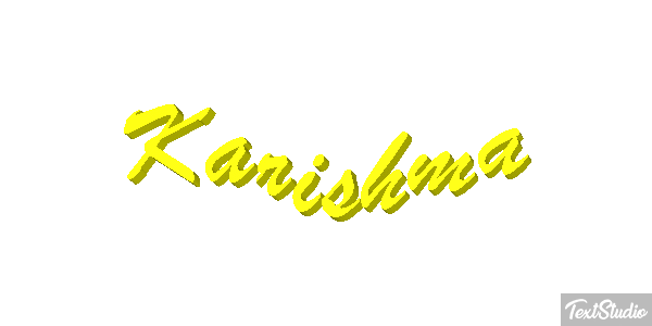 Karishma Texteffekt