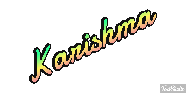 Karishma Texteffekt
