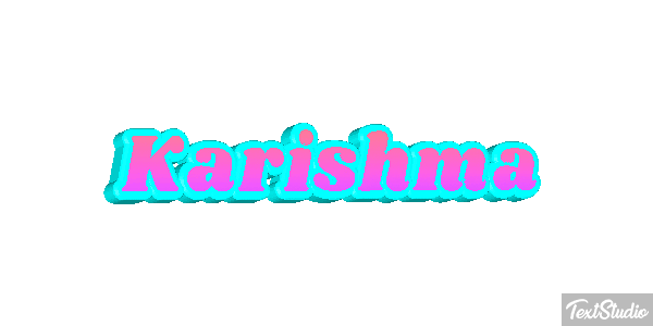 Karishma Texteffekt
