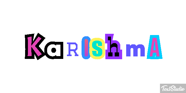 Karishma Texteffekt