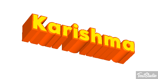 Karishma Texteffekt