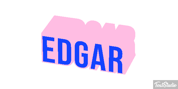 Edgar Efekt tekstowy