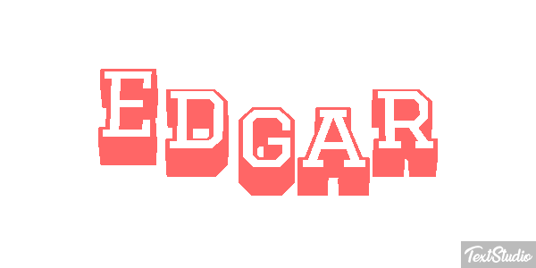 Edgar Efekt tekstowy