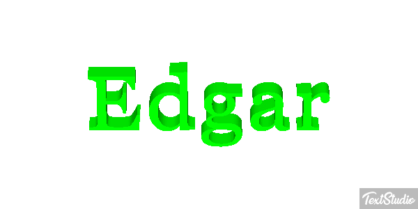 Edgar Efekt tekstowy
