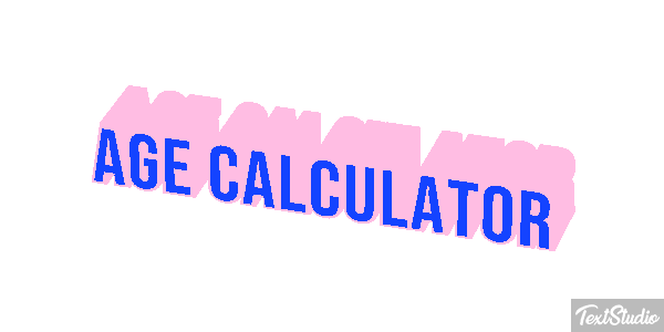 Age Càlculator Efecto de texto