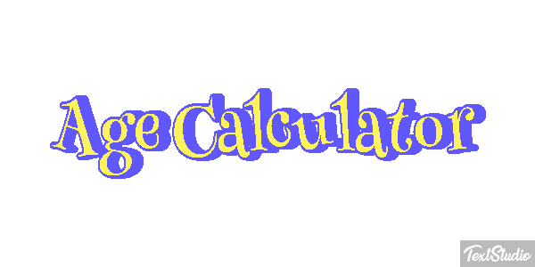 Age Càlculator Efecto de texto