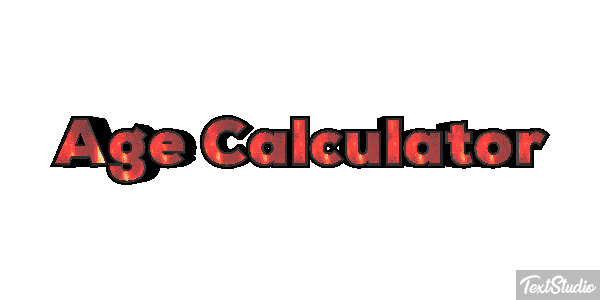 Age Càlculator Efecto de texto