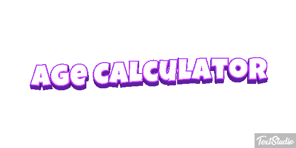 Age Càlculator Efecto de texto