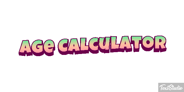 Age Càlculator Efecto de texto
