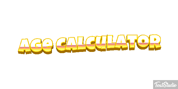 Age Càlculator Efecto de texto