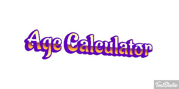 Age Càlculator Efecto de texto