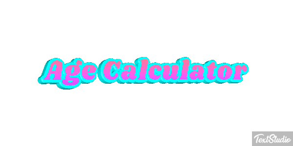 Age Càlculator Efecto de texto