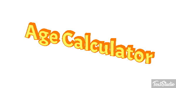 Age Càlculator Efecto de texto