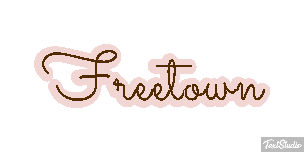 Freetown Effetto testo