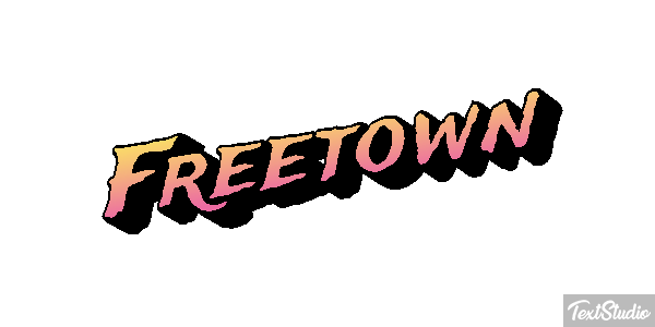 Freetown Effetto testo
