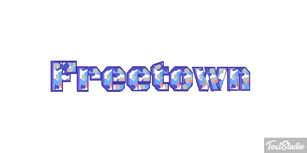 Freetown Effetto testo