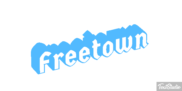 Freetown Effetto testo