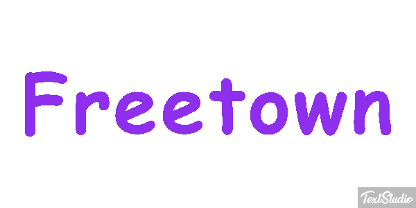 Freetown Effetto testo