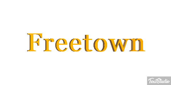 Freetown Effetto testo