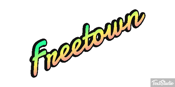Freetown Effetto testo
