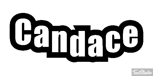 Candace Text effect