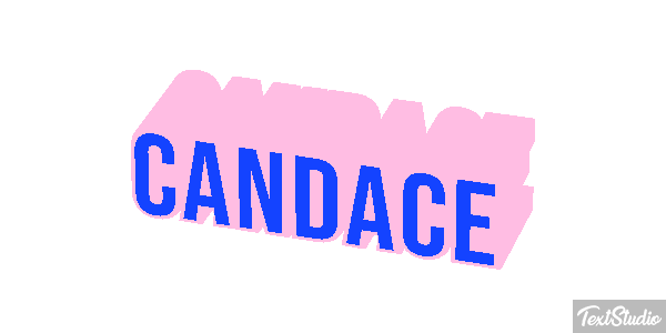 Candace Text effect