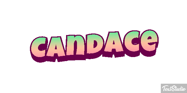Candace Text effect