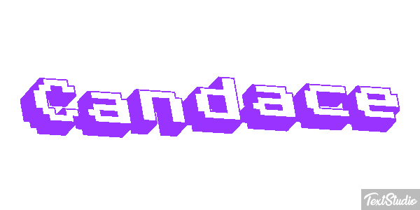 Candace Text effect