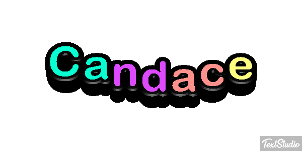Candace Text effect