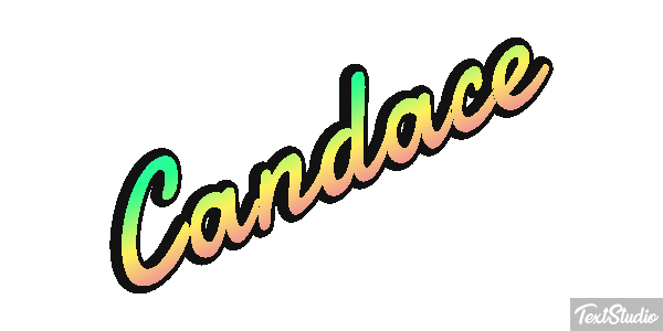 Candace Text effect