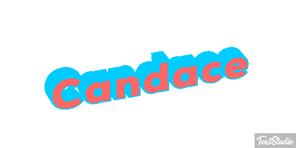Candace Text effect