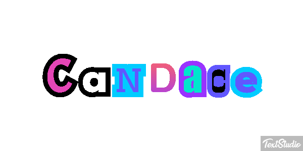 Candace Text effect