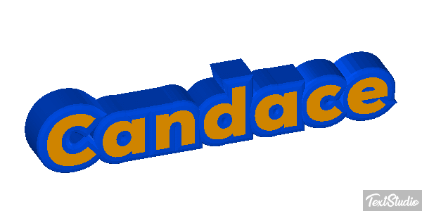 Candace Text effect