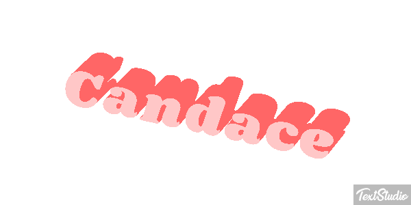 Candace Text effect