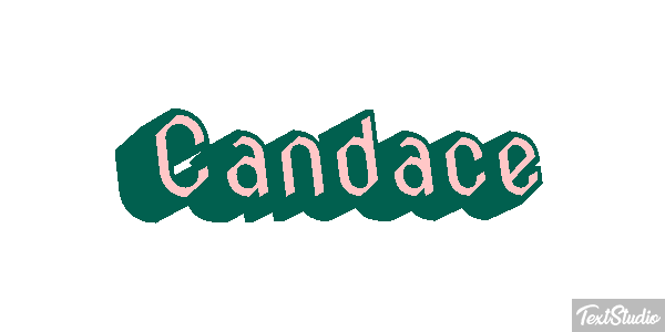 Candace Text effect