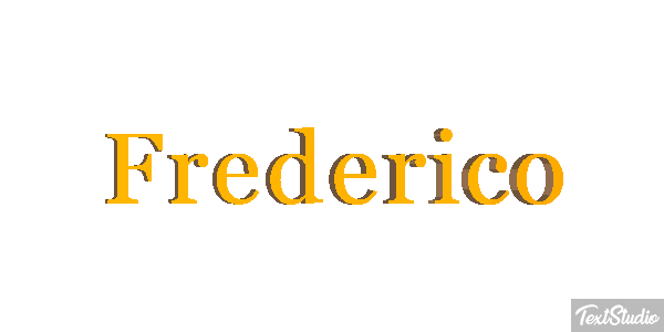Frederico Effetto testo