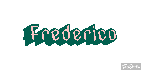 Frederico Effetto testo